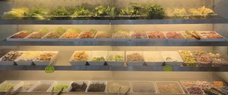 冒菜一般有些什么食材呢，給大家分享一下