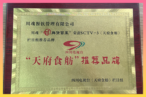 天府推薦品牌
